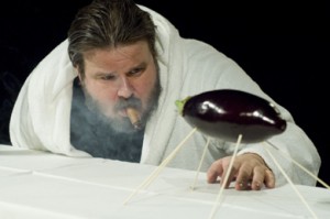 Giuseppe Battiston in "Orson Welles roast".