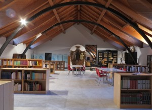 Museo dell'Attore di Genova: la sala di lettura.