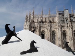 La montagna di sale di Millo Paladino.