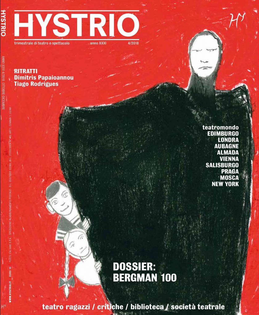 Hystrio n.42018 cover (ill. di Ferdinando Bruni)