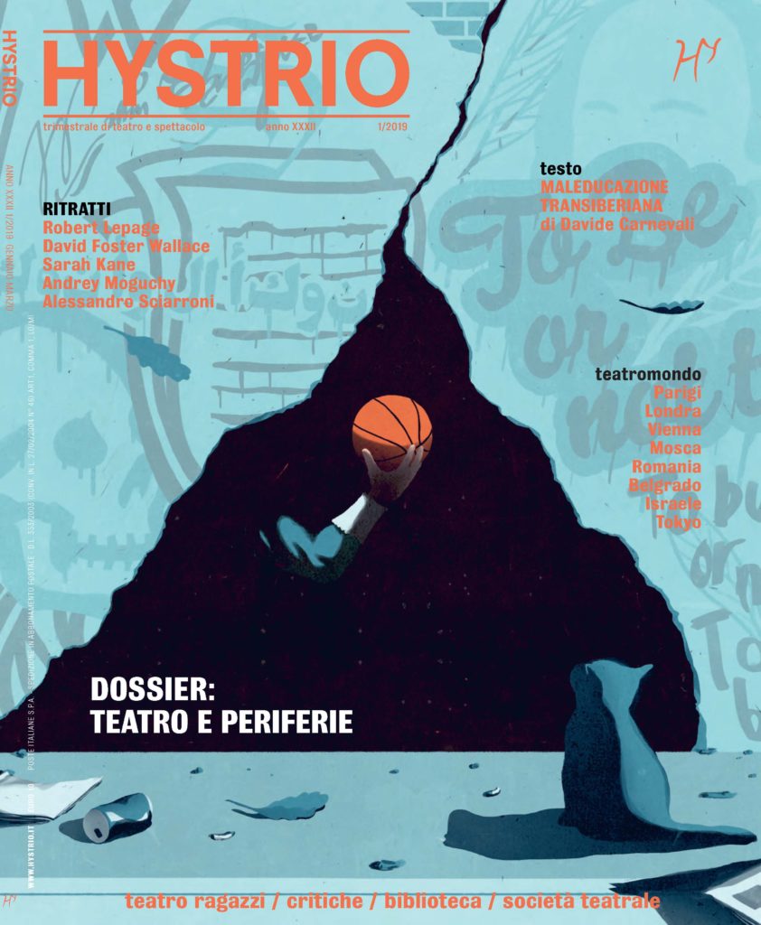 Hystrio n.12019 cover (ill. di Paolo Beghini)