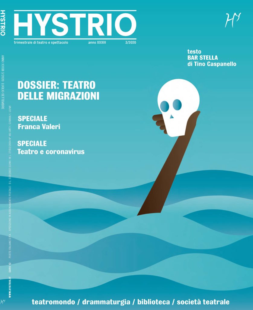 Hystrio 3.2020 copertina di Massimo Dezzani