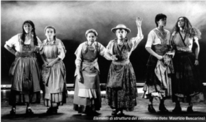 Laboratorio Teatro Settimo, Elementi di struttura del sentimento (foto Maurizio Buscarino)