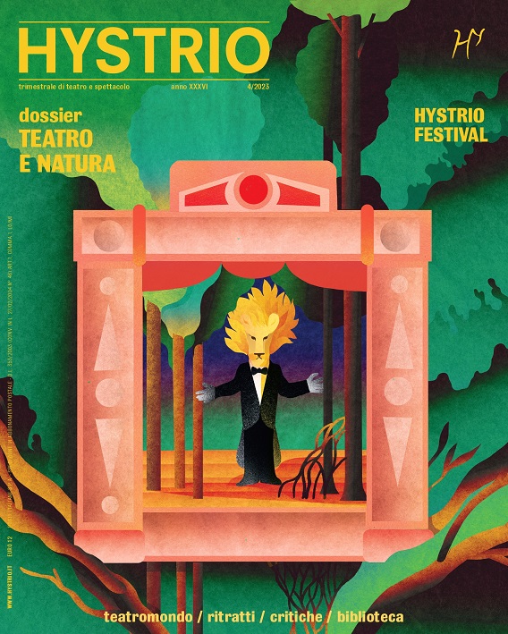 Copertina Hystrio 4.2023 (ill. Chiara Dattola)