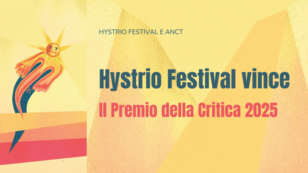 Hystrio Festival vince il Premio Anct 2025